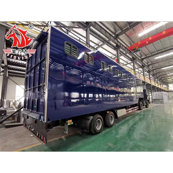 湖北货箱式运马车